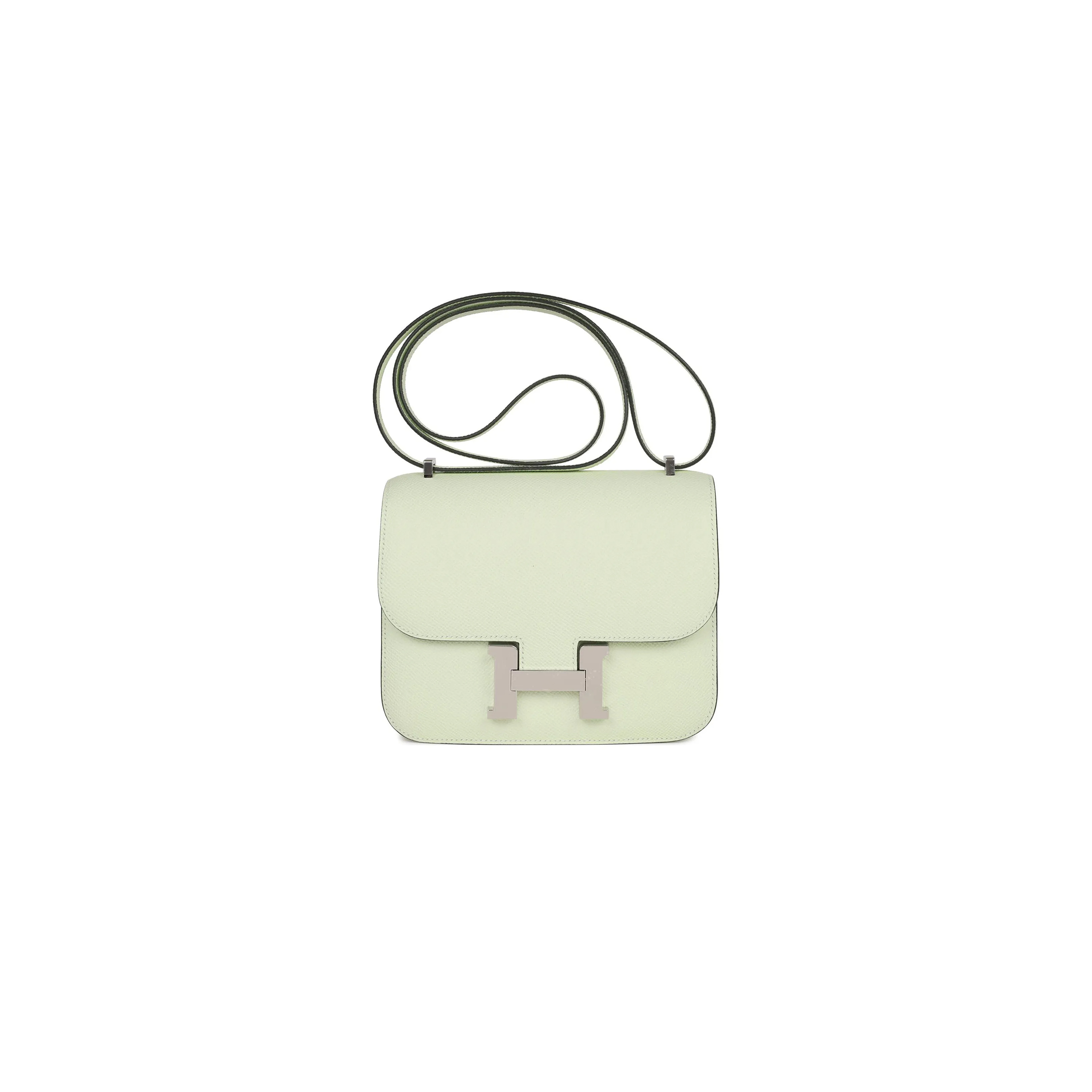 HERMES MASTER CONSTANCE 19 EPSOM 0S VERT FIZZ H083905CK0S(19*15*4cm)